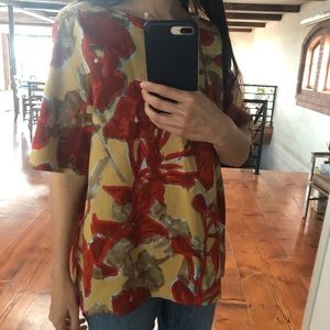 Abstract print COS top